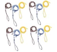 INOOMP 12pcs Rabbit Leash Guinea Pig Harness Small Pet Traction Rope Comfortable Outdoor Harness