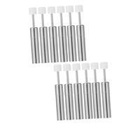 INOOMP 12pcs Soft Close Trash Can Damper Piston Hydraulic Damping Mechanism for Smooth Kitchen Garbage Bin Closure Noise Reduction and Easy Installation