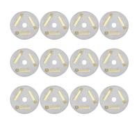INOOMP 12pcs Stainless Steel Kettle Whistle Replacement Chip for Tea Kettles Preventing Dry Burning and Enhancing Safety Suitable for Office and Outdoor Camping Use