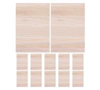 INOOMP 12pcs Wood Taekwondo Breaking Boards with Smooth Surface Finish and Reduced Noise Construction, Lightweight Martial Arts Training Equipment for Karate Demonstrations and Practice