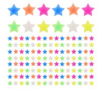 INOOMP 144pcs Bike Wheel Spoke Decorations - Clip-On Star Bead Spoke Charm for Boys Girls Kids Bikes Tricycles Cycling Accessories
