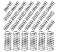 INOOMP 150pcs Nickel-plated Carbon Steel Extruder Tension Springs for 3d Printer Maintenance, Stable Bed Leveling Compression Springs, Quick Replacement DIY 3d Printer Spare Parts