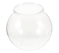 INOOMP 1pc Fish Bowl Small Transparent Aquarium for Home Decor Non-breakable Design for Betta Fish and Hydroponics