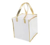 INOOMP 1pc Thermal Insulation Food Bag for Cake Pizza Storage Handheld Pouch with Zipper Design for Picnics and Catering for Freshness and Heat Preservation