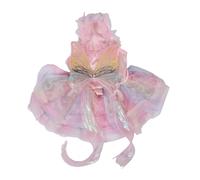 INOOMP 1set Adorable Dog Princess Dress Comfortable and Breathable Pet Clothing for and Birthdays for Dogs and Cats Charming Butterfly