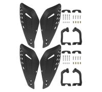 INOOMP 2 Pair Motorcycle Hand Guards Replacement with Impact Resistant Plastic, Universal 22mm Design Brake Clutch Lever Hand Guard Wind Deflector for Handlebar Protection
