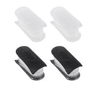 INOOMP 2 Pairs Gel Insoles Women Adjustable Heel Lift Silicone Heel Cushion Insole for Comfortable Invisible Increasing Shoe Inserts for Ladies