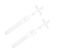 INOOMP 2 Sets 2ml Glass Tissue Homogenizer for Labs, Easy to Use and Simple to Operate, for Science Experiments and Cell Tissue Homogenization