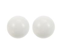 INOOMP 2 Sets Marble Hand Massaging Balls White Hand Rolling Fitness Massage Handballs for Stress Relief in Wellness and Relaxation