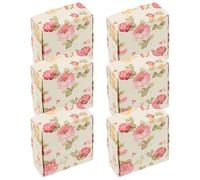 INOOMP 20 Pcs Soap Packing Boxes Made of Kraft Paper for Handmade Soap Storage with Simple and Beautiful Pattern, for DIY Crafts and Packaging