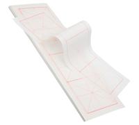 INOOMP 200 Sheets Practice Xuan Paper Calligraphy Writing Paper White Standard Size Grid Not Easy to Deform Holds Ink Tightly Chinese Calligraphy Beginners Fountain Pen Writing