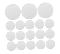 INOOMP 200pcs Qualitative Medium Speed Filter Paper Round Circles for Lab Experiments and Water Quality Testing Strong Liquid Absorbance Suitable for Chemistry and Boiler Analysis