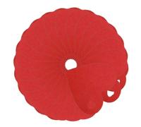 INOOMP 200pcs Red Heart Shaped Paper Tags with Hanging Strings, Versatile Application and Large Capacity for Celebration and Birthdays, Romantic Valentine’s Day Present Wrapping Tags