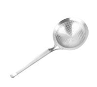 INOOMP 20Cm Diameter Stainless Steel Kitchen Mesh Colander Heavy Duty Flour Strainer for Cupcakes and Pizza Baking