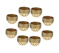 INOOMP 20pcs Gas Stove Fire Distributors Cores Caps for Gas Stove Burner for Embedded Center Accessories