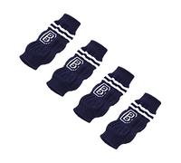 INOOMP 20pcs Outdoor Dog Leg Covers Anti-slip Pet Socks for Dogs Cats Cute Pattern Design Warm Comfortable Leggings for Winter Walks Indoor Use