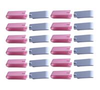 INOOMP 20pcs Portable Plastic Melon Opener Nut Peeling Clips with Lever Principle Design, Sturdy Pp Material Small Clamps for Easy Shelling in Kitchen and Dining
