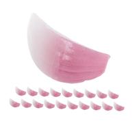 INOOMP 20pcs Realistic Artificial Onion Slices for Kitchen Decor Food Photography Props Lifelike Vegetable Models for Home Parties and Displays