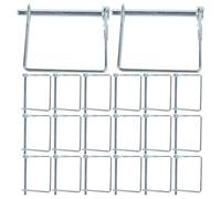 INOOMP 20pcs Trailer Coupler Pin, Towing Hitch Pin, 1/4" x 2-3/4" | Heavy Duty Wire Lock Pin Secure PTO Shaft Locking Pin for Trailers, RVs, Boats, Farm Equipment