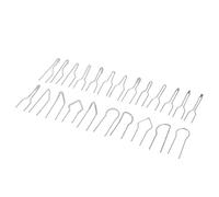 INOOMP 23pcs Replacement Burning Tips Pyrographic Accessories Iron Metal Not Easily Oxidized Sturdy for Wood Burning Tools Crafting