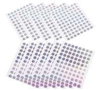 INOOMP 2400 Pcs Qc Passed Stickers 10mm Diameter Self-Adhesive Warehouse Tested Labels Quality Inspection Passed Tags for Industrial Packaging and Inventory Management