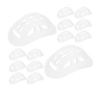 INOOMP 24pcs Helmet Chin Pad Cover for Welding Helmet Sturdy Plastic Material with Ergonomic Design Reduces Risk of Slippage for Electrical Maintenance and Factory Workshops