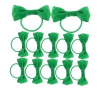 INOOMP 25pcs Bow Hair Ties for Girls and Women Soft and Elastic Hair Accessories Cute Bowknot Design for Daily Wear and Sports Charming and Comfortable Ponytail Holders