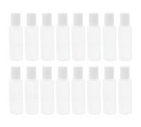 INOOMP 25Pcs Mini Eye Care Solution Bottles Plastic Travel Liquid Containers Portable Small Empty Bottles for Eye Storage and Refilling