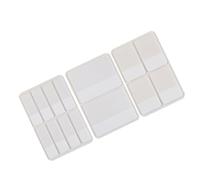 INOOMP 280pcs White Adhesive Reading Markers Sticky Index Tabs Made of Sturdy BOPP Material, Not Easy to Deform or Scratch, Simple Design for Office Staff and Individuals at Home,