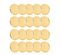 INOOMP 28Mm Binder Ring Binding Discs 20Pcs Mushroom Hole Book Binding Discs for Scrapbook and Planner Expansion