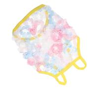 INOOMP 2pcs Adorable Lightweight Pet Vest for Dogs and Cats Comfortable Spring Apparel Floral Design Easy to Wear for Pets