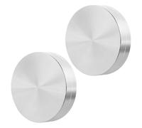 INOOMP 2pcs Baking Tray Axle Bearings Table Turntable Bearing for Glass Dining Table Lazy Susan Cake Decorating Base Ø35×12mm