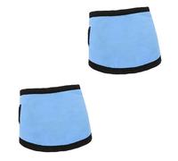 INOOMP 2pcs Bandana Breathable Cooling Scarf for Dogs Cats for Hot Weather Outdoor Activities Trim