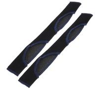 INOOMP 2pcs Black Cloth Hardhat Sweatband for Summer Use and Daily Work, Comfortable Wearing and Skidproof Hard Hat Cooling Liners, Reusable Sweatband Accessories for Workers