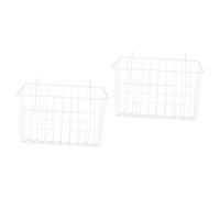 INOOMP 2pcs Convenient Rabbit Feeder Sturdy Metal Rack Bunny Feeder Cage for Guinea Pigs Pet Accessories