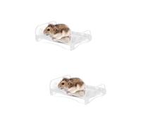 INOOMP 2pcs Cool Plate for Hamsters Guinea Pigs Pet Cooling Pad Acrylic Aluminum Alloy Cooling Mat Pet Zone