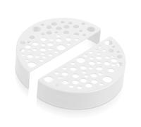 INOOMP 2pcs Creative Aquarium Shrimp Shelter Cave White Plastic Hideouts for Fish Tank Breeding Habitat Easy Setup Protective Ornament for Shrimp and Fish Breeding Supplies
