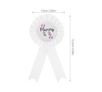 INOOMP 2pcs Daddy And Mommy To Be Badge Pin Gender Reveals Button Pins New Daddy Mom Brooch Corsage For Baby Shower Party Favors Decorations