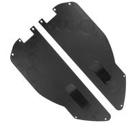 INOOMP 2pcs Electric Wheelchair Plastic Side Guards Skirt Wind-Proof Protective Panels Replacement Accessories for Adult Power Chairs