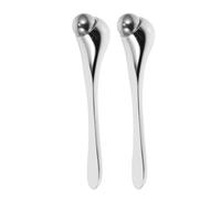 INOOMP 2pcs Eye Massager Roller for Puffiness Facial Skincare Tool Scoop Applicator for Dark Circles Massage