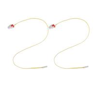 INOOMP 2pcs Fridge Defrost Thermistor Fit for Samsung DA32-10104N Models | Fridge Defrost Thermostat Replacement, Maintains Optimal Freezer Temperature, for Repair, Cooling Efficiency