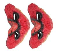 INOOMP 2pcs Halloween Toucan Mask: Bird Head Mask Realistic Animal Cosplay Costume Face Cover For Party Halloween Theatre Theme Parties