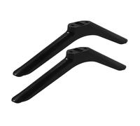 INOOMP 2pcs Heavy Duty Tv Stand Base Pedestal Feet with Screws for LCD LED Tvs Stable Television Holder Stand for Table and Desk Replacement