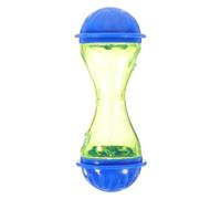 INOOMP 2pcs Interactive Rabbit Food Dispensing Rabbit Treat Ball Slow Feeder Diet Control Reusable Plastic Bone Shape Delicate Color Lightweight Small Animal and Guinea Pigs