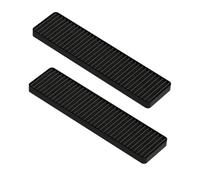 INOOMP 2pcs Kitchen Air Freshener Filter Microwave Grease Filter Freshens Microwave Accessories Oven Fan Replacement for Mesh Screen Black Hepa
