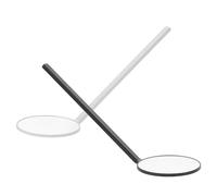 INOOMP 2pcs Magnifying Eyelash Extension Mirror for Makeup Lightweight Cosmetic Mirror Eyelash Photo Prop Portable Lash Inspection for Salon Technician