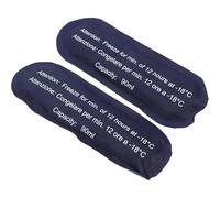 INOOMP 2pcs Medical Gel Ice Packs for Insulin Cooler Small Reusable Dark Blue Cold Packs for Medication Travel Case for Diabetes Care Cooler