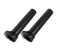 INOOMP 2pcs Motorcycle Throttle Handle Inner Core Replacement, Plastic Accelerator Grip Tube for 22mm and 24mm Handlebar, Effortless Installation and Wear Resistant, for Dirt Bike