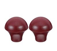 INOOMP 2pcs Mushroom Knob for Steamer Cabinet Door Pull Handle, Threaded Replacement Part Made of Bakelite with Easy to Clean Surface, for Kitchen Cabinet Hardware Upgrades in Busy