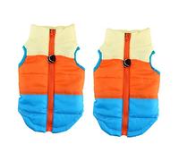 INOOMP 2pcs Pet Dog Vest Warm Coat for Dogs Xl for Autumn and Walks Fashionable Pet Apparel